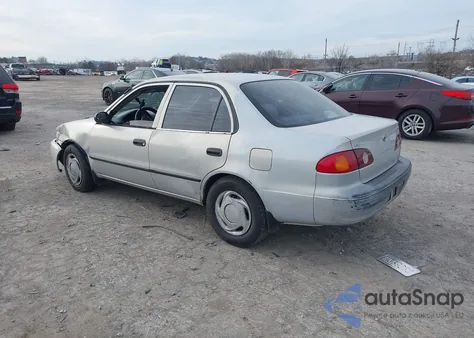 2001 Toyota Corolla Ce из США, поврежденный, VIN 2T1BR12E71C476234